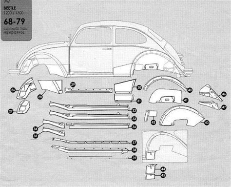 vw type 3 sheet metal parts|vw beetle metal panels.